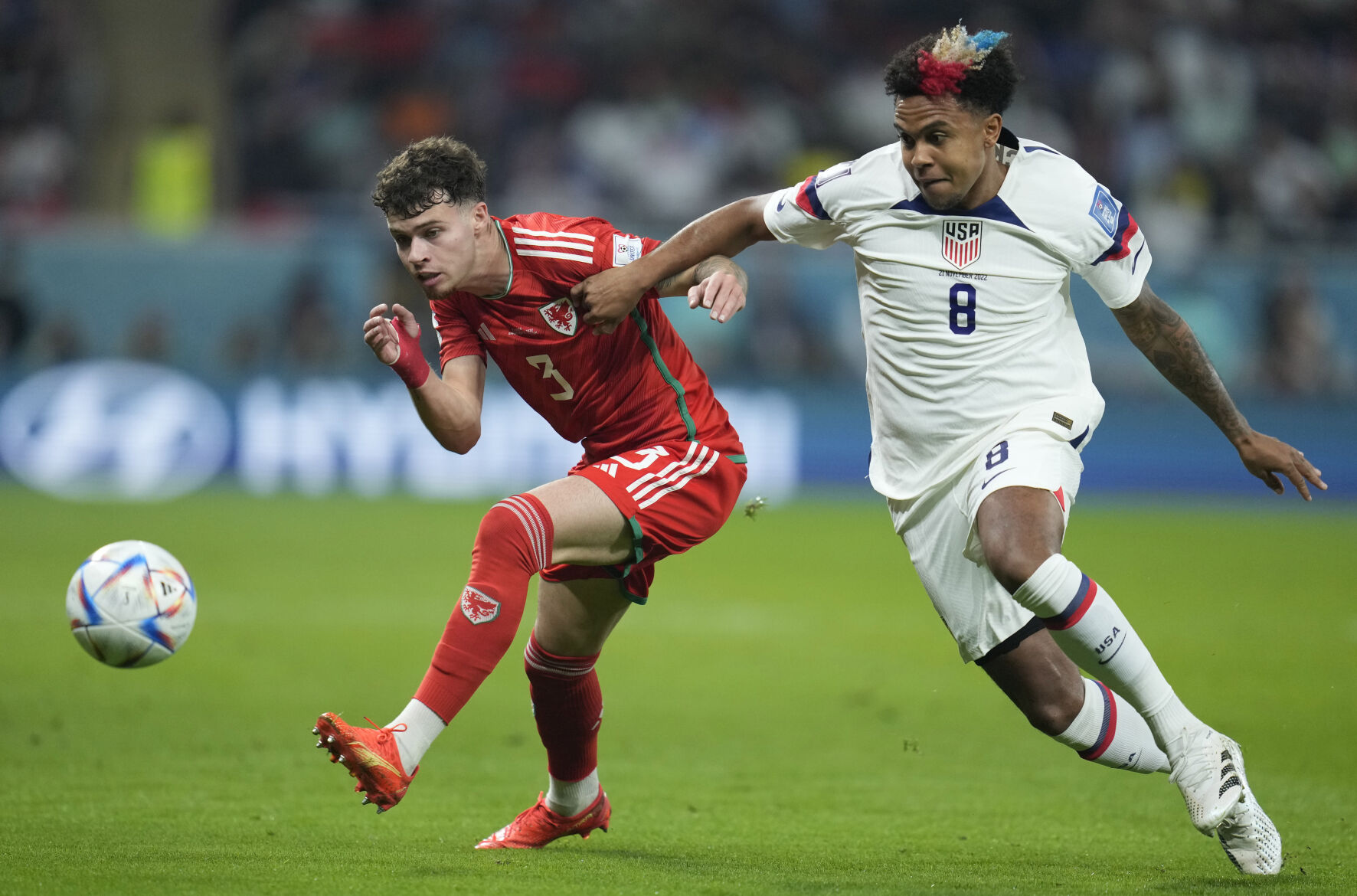 APTOPIX WCup US Wales Soccer